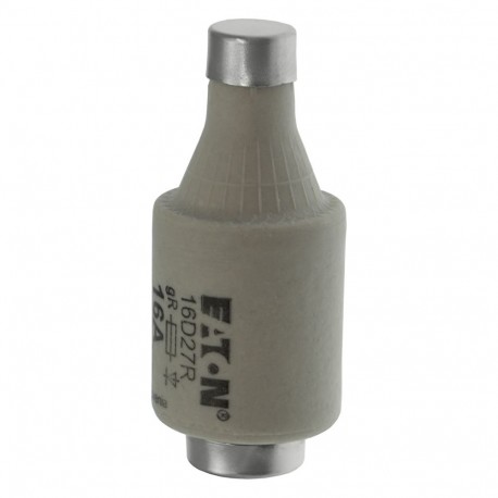 FUSE D2 16A 500 VAC F GR E27 - FUSE D2 16A 500 VAC F GR E27 16D27R EATON ELECTRIC Fuse-link, LV, 10 A, AC 500 V, D2, gR, IEC, fast acting