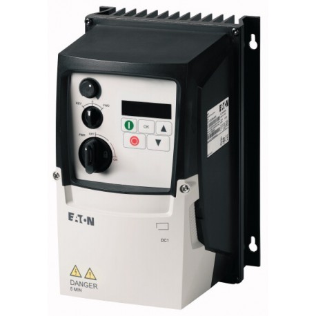 DC1-344D1FN-A6SCE1 - DC1-344D1FN-A6SCE1 185748 EATON ELECTRIC Variable frequency drive, 400 V AC, 3-phase, 4.1 A, 1.5 kW, IP66/NE..