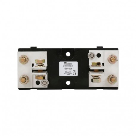 BASE CA110 1250A 1400V UR 43653 - BASE CA110 1250A 1400V UR 43653 170H3006 EATON ELECTRIC Fuse-base, high speed, 400 A, AC 1000 V, DIN 00, DIN..