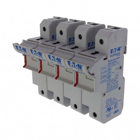 4P 22x58 Fuse Holder - 4P 22x58 Fuse Holder CH224DU EATON ELECTRIC Base fuse, BT, 125 A, AC 690 V 22 x 58 mm, 4-POLE, IEC, UL