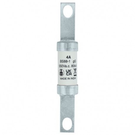 4AMP 550V AC / 250V DC FUSE - 4AMP 550V AC / 250V DC FUSE AD4 EATON ELECTRIC Fuse-link, low voltage, 4 A, AC 550 V, BS88, 21 x 129 mm, gL/..