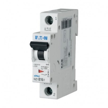 FAZT-D12/1 - FAZT-D12/1 240816 Y7-240816 EATON ELECTRIC Miniature circuit breaker (MCB), 12A, 1p, D-Char, AC