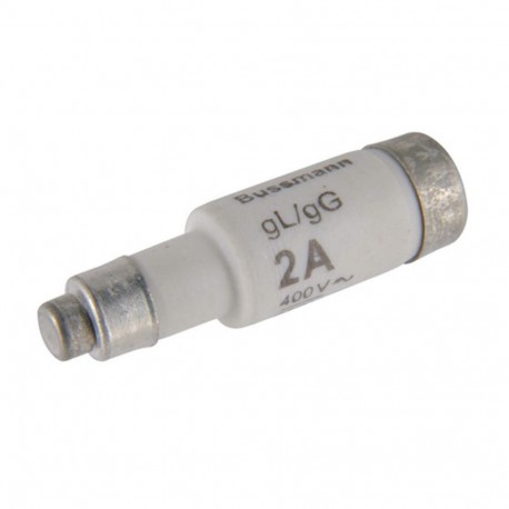 FUSE-D01 2A T GL/GG 400VAC E14 - FUSE-D01 2A T GL/GG 400VAC E14 2NZ01 EATON ELECTRIC Fuse-link, LV, 2 A, AC 400 V, D01, gL/gG, IEC, time-delay