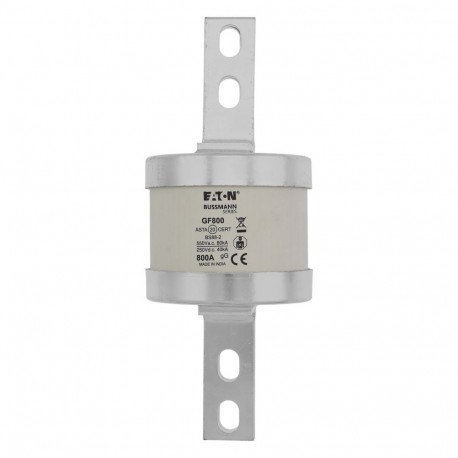 800AMP 550V AC / 250V DC - 800AMP 550V AC / 250V DC GF800 EATON ELECTRIC Fuse-link, LV, 800 A, AC 550 V, BS88/C3, 83 x 210 mm, gL/gG, BS