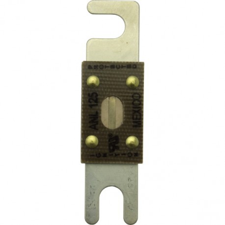 ANL-125 - ANL-125 EATON ELECTRIC circuit limiter, low voltage, 125 A, DC 80 V, 22.2 x 81 mm, UL
