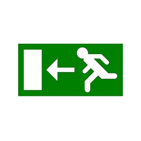 Single side pictogram (left) - Single side pictogram (left) 155-000-002 EATON ELECTRIC Pictogram for Atlantic LED single side B (left)