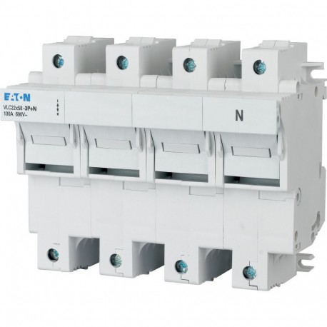 VLC22-3P+N - VLC22-3P+N 285370 EATON ELECTRIC Branch strip SVH 400 N, bottom 3p+N