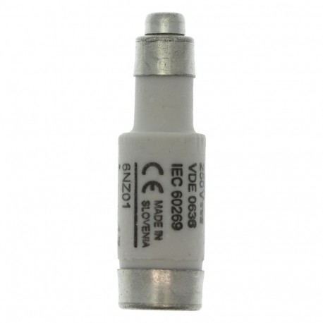 FUSE-D01 6A T GL/GG 400VAC E14 - FUSE-D01 6A T GL/GG 400VAC E14 6NZ01 EATON ELECTRIC Fuse-link, LV, 6 A, AC 400 V, D01, gL/gG, IEC, time-delay