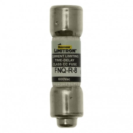 FNQ-R-8 - FNQ-R-8 EATON ELECTRIC Fuse-link, LV, 1.125 A, AC 600 V, 10 x 38 mm, 13⁄32 x 1-1⁄2 inch, CC, UL, time-delay,..