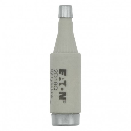 FUSE 2A DI/E16 500VAC DZ - FUSE 2A DI/E16 500VAC DZ 2D16Q EATON ELECTRIC Fuse-link, LV, 2 A, AC 500 V, D1, gR, IEC, fast acting