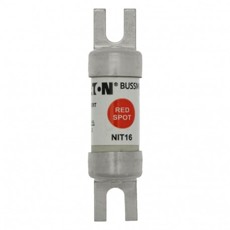 16AMP 550V AC BS88 gG FUSE - 16AMP 550V AC BS88 gG FUSE NIT16 EATON ELECTRIC Fuse-link, LV, 40 A, AC 500 V, BS88, 21 x 129 mm, gL/gG, BS