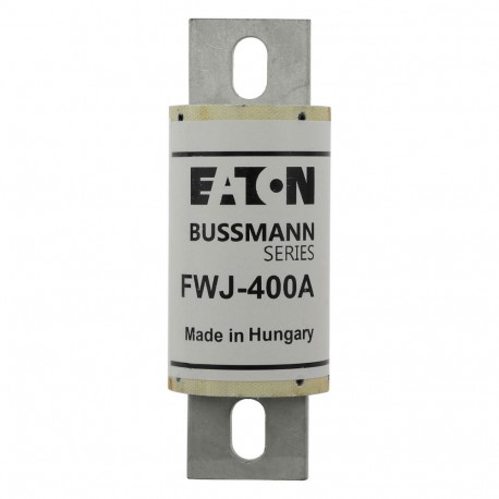 400AMP 1000V AC SEMI-COND FUSE - 400AMP 1000V AC SEMI-COND FUSE FWJ-400A EATON ELECTRIC cartridge fuse, ultra rapid, 400 A, AC 1000 V, DC 800..