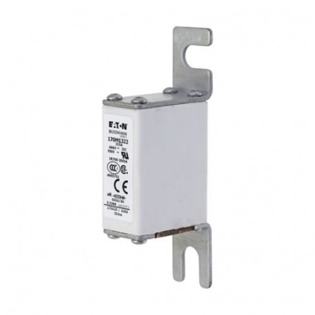 FUSE 315A 690V 000U/80 AR UC - FUSE 315A 690V 000U/80 AR UC 170M1322 EATON ELECTRIC Fuse-link, high speed, 315 A, AC 690 V, DIN 000, aR, DI..