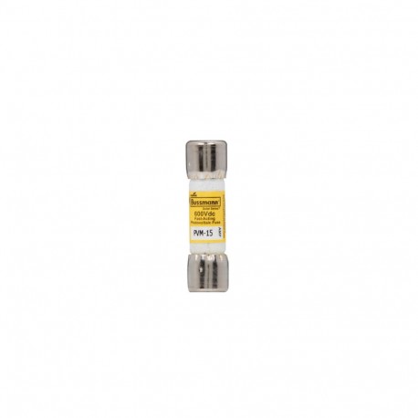 FA, Midget 15 A 600 DC PV - FA, Midget 15 A 600 DC PV PVM-15 EATON ELECTRIC Fuse-link, high speed, 15 A, DC 1000 V, IEC 60269-6 type A, ..
