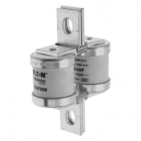 630A 690V AC TYPE T FUSE - 630A 690V AC TYPE T FUSE 630FMM EATON ELECTRIC Fuse-link, high speed, 700 A, AC 690 V, DIN 1, 53 x 66 x 138 ..