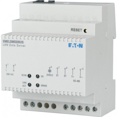 EMELSMODBUS - EMELSMODBUS 170509 EATON ELECTRIC LAN Server with Modbus TCP/IP