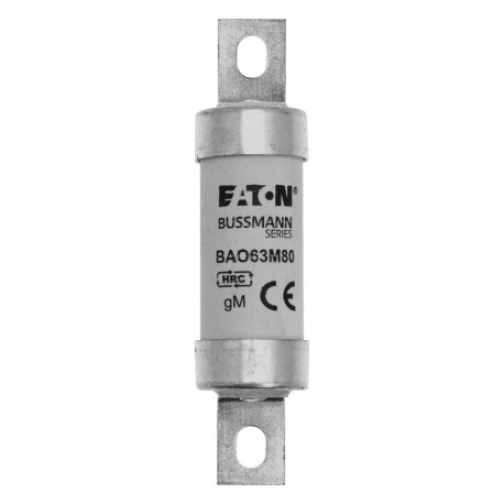 63M80 500V AC INDUSTRIAL - 63M80 500V AC INDUSTRIAL BAO63M80 EATON ELECTRIC Fuse-link, DII, 10A, 500 V, DZ