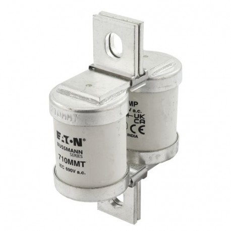 710A 690V AC TYPE T FUSE (1) - 710A 690V AC TYPE T FUSE (1) 710MMT EATON ELECTRIC cartridge fuse, ultra rapid, 710 A, AC 690 V, DC 350 V, B..