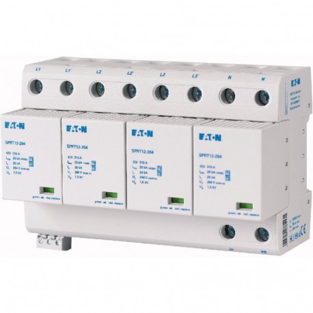 SPRT12-264/4-AX - SPRT12-264/4-AX 183184 EATON ELECTRIC Combined arrester, transient voltage surge suppression T1&T2