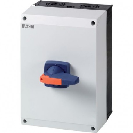 DMM-125/3N/I5/P-B - DMM-125/3N/I5/P-B 172846 Y7-172846 EATON ELECTRIC Switch-disconnector, 3 pole + N, 125 A, with blue knob, su..