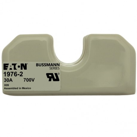 BUSS FUSEBLOCK 1976-3 - BUSS FUSEBLOCK 1976-3 1976-3 EATON ELECTRIC Fuse-block, low voltage, 30 A, AC 700 V, 70 x 83 mm, 2P, UL