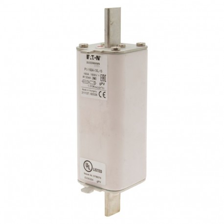FUSE 160A 1500V 1XL PV - FUSE 160A 1500V 1XL PV PV-160A-1XL-15 EATON ELECTRIC Fuse-link, high speed, 100 A, DC 1500 V, 1XL, 51 x 189 ..