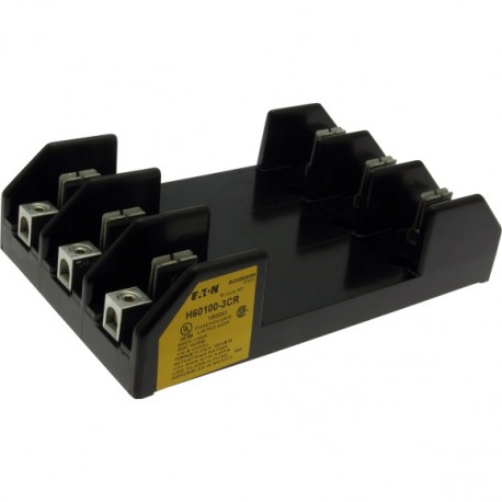 BUSS FUSEBLOCK WAS 1B0041 - BUSS FUSEBLOCK WAS 1B0041 H60100-3CR EATON ELECTRIC Fuse-block, low voltage, 100 A, AC 600 V, UL class H, 3P..