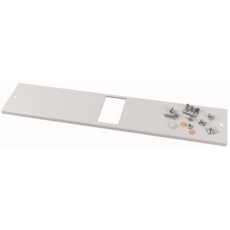 XMP430404C-SOND-RAL* - XMP430404C-SOND-RAL* 122214 EATON ELECTRIC Cover +mounting Kit, for PKZ4, horizontal, 3P, HxA 100x425mm, spe..