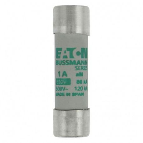 C14M1S - C14M1S EATON ELECTRIC Fuse-link, LV, 1 A, AC 500 V, 14 x 51 mm, aM, IEC, with striker