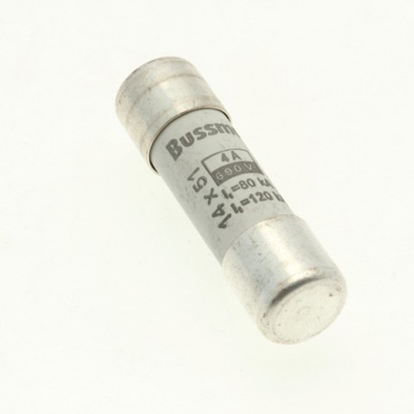 CYL GG 14,3X51 4A/IND. - CYL GG 14,3X51 4A/IND. C14G4I EATON ELECTRIC Fuse-link, LV, 4 A, AC 690 V, 14 x 51 mm, gL/gG, IEC, indicating