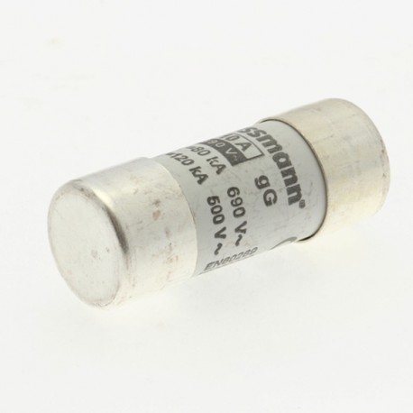CYL GG 22,2X58 10A/IND. - CYL GG 22,2X58 10A/IND. C22G10I EATON ELECTRIC Fuse-link, LV, 10 A, AC 690 V, 22 x 58 mm, gL/gG, IEC, indica..
