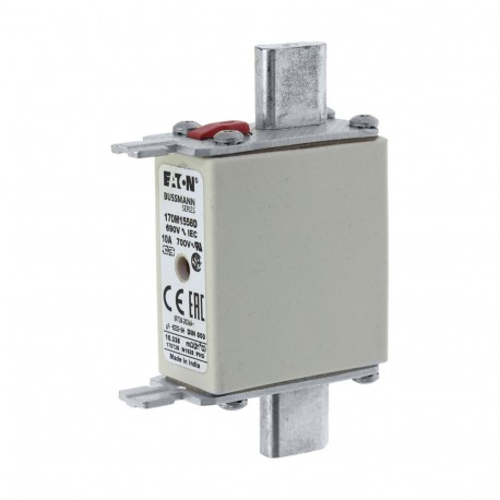 FUSE 10A 690V gR DIN 000 HSDNH - FUSE 10A 690V gR DIN 000 HSDNH 170M1558D EATON ELECTRIC Fuse-link, high speed, 40 A, AC 690 V, DIN 000, 21 x..