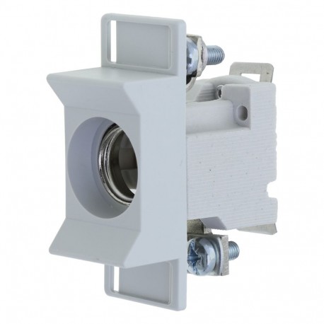 FUSE-BASE-D02 1POL DIN HUT 63A - FUSE-BASE-D02 1POL DIN HUT 63A FRN02C EATON ELECTRIC Fuse-base, LV, 63 A, AC 400 V, D02, 1P, IEC, DIN rail m..