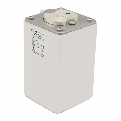 FUSE 500A 750VDC A3/A130 PC GR - FUSE 500A 750VDC A3/A130 PC GR 170M2011 EATON ELECTRIC Fuse-link, high speed, 500 A, DC 750 V, size 3, 75 x ..