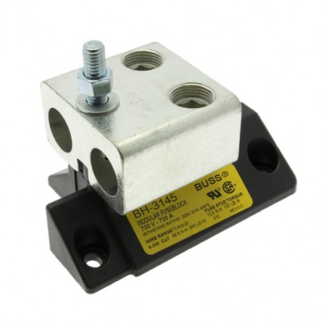 BH-2 MODULAR FUSE BLOCK - BH-2 MODULAR FUSE BLOCK BH-2033 EATON ELECTRIC Fuse-block, ultra fast, 400 AT, AC 5000 V, UL