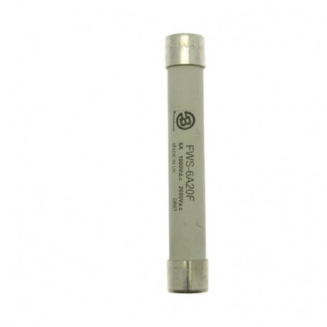 FWS-6A20F - FWS-6A20F EATON ELECTRIC Fuse-link, high speed, 6 A, AC 2100 V, DC 1000 V, 20 x 127 mm, gS, IEC, BS