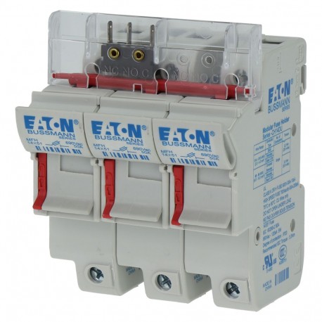 CH143DMSU-F - CH143DMSU-F EATON ELECTRIC Fuse-holder, low voltage, 50 A, AC 690 V, 14 x 51 mm, 3P, IEC, with microswitch