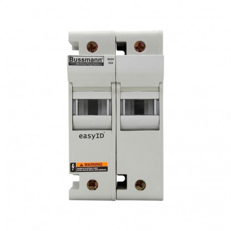 30AJ MODULEAR FUSEHOLDER 2 POLE - 30AJ MODULEAR FUSEHOLDER 2 POLE CH30J2 EATON ELECTRIC Fuse-holder, low voltage, 30 A, AC 600 V, DC 600 V, UL..