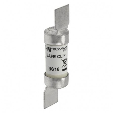16A 440V AC BS88 FUSE - 16A 440V AC BS88 FUSE NS16 EATON ELECTRIC Fuse-link, low voltage, 710 A, AC 550 V, DC 250 V, BS88, BS, IEC