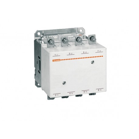 11B400400048 - 11B40040048 B400400048 LOVATO FOUR-POLE CONTACTOR, IEC OPERATING CURRENT ITH (AC1) 550A, AC/DC COIL, 48VAC/DC