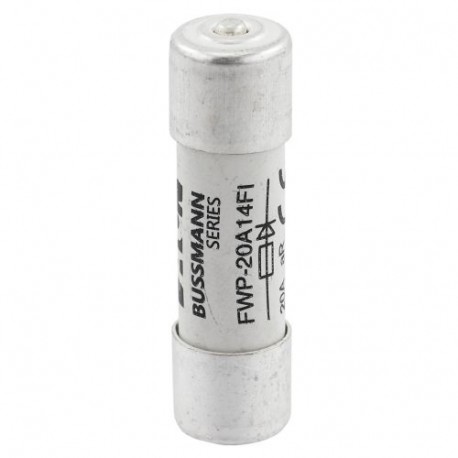 FWP-20A14FI - FWP-20A14FI EATON ELECTRIC cartridge fuse, ultra-fast, 20 a, AC 700 V 14 x 51 mm, aR, UL, with the front