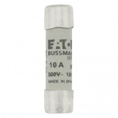 C10G10 - C10G10 EATON ELECTRIC Fuse-link, LV, AC 500 V, 10 x 38 mm, gL/gG, IEC