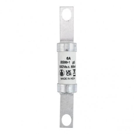 AD6 - AD6 EATON ELECTRIC Fuse-link, low voltage, 6 A, AC 550 V, BS88, 21 x 129 mm, gL/gG, BS