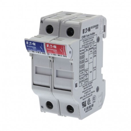 CHM1DNU - CHM1DNU EATON ELECTRIC Fuse-holder, LV, 32 A, AC 690 V, 10 x 38 mm, 1P+N, UL, IEC, DIN rail mount