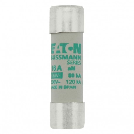 C14M16 - C14M16 EATON ELECTRIC fuse cartridge, BT, 16 A, AC 690 V, 14 x 51 mm, aM, IEC