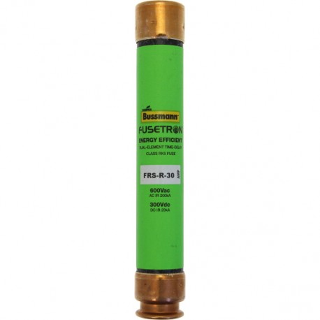 FRS-R-30 - FRS-R-30 EATON ELECTRIC cartridge fuse, BT-30, AC 600 V, 21 x 127 mm, RK5, UL, delay, dual-element