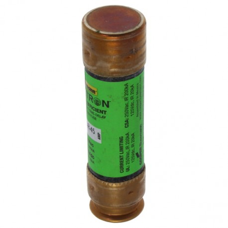 FRN-R-45 - FRN-R-45 EATON ELECTRIC Fuse-link, LV, 225 A, AC 250 V, 60 x 219 mm, RK5, UL, time-delay, dual-element
