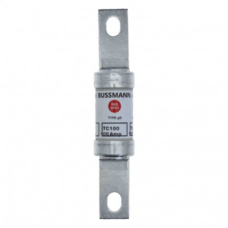 TC100 - TC100 EATON ELECTRIC Fuse-link, low voltage, 100 A, AC 660 V, DC 350 V, BS88/B1, 26 x 137 mm, gL/gG, BS