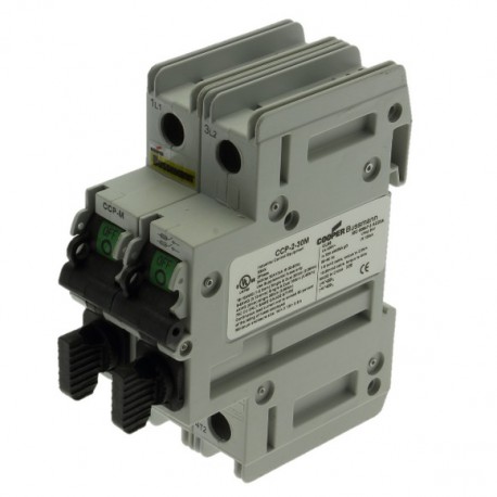 CCP-2-30M - CCP-2-30M EATON ELECTRIC Fused disconnector, low voltage, 30 A, AC 240 V, UL midget, IEC 10 x 38, AC23A, 1P,..