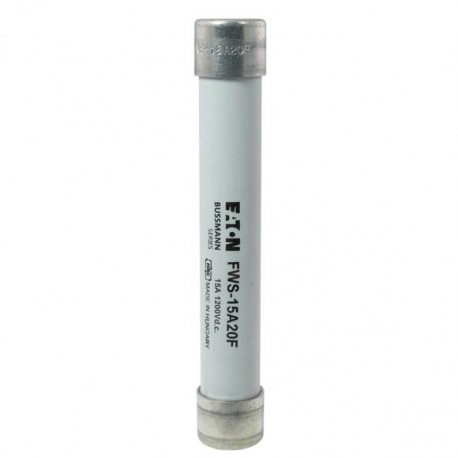 FWS-6A20FI - FWS-6A20FI EATON ELECTRIC Fuse-link, high speed, 6 A, AC 2100 V, DC 1000 V, 20 x 127 mm, gS, IEC, BS, with i..